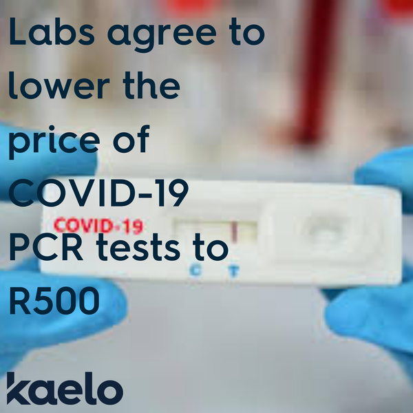 Labs Lower PCR Test Prices