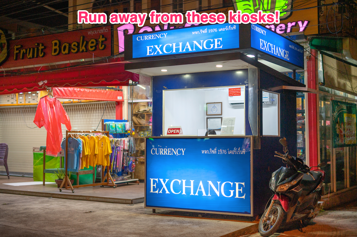 exchange kiosks