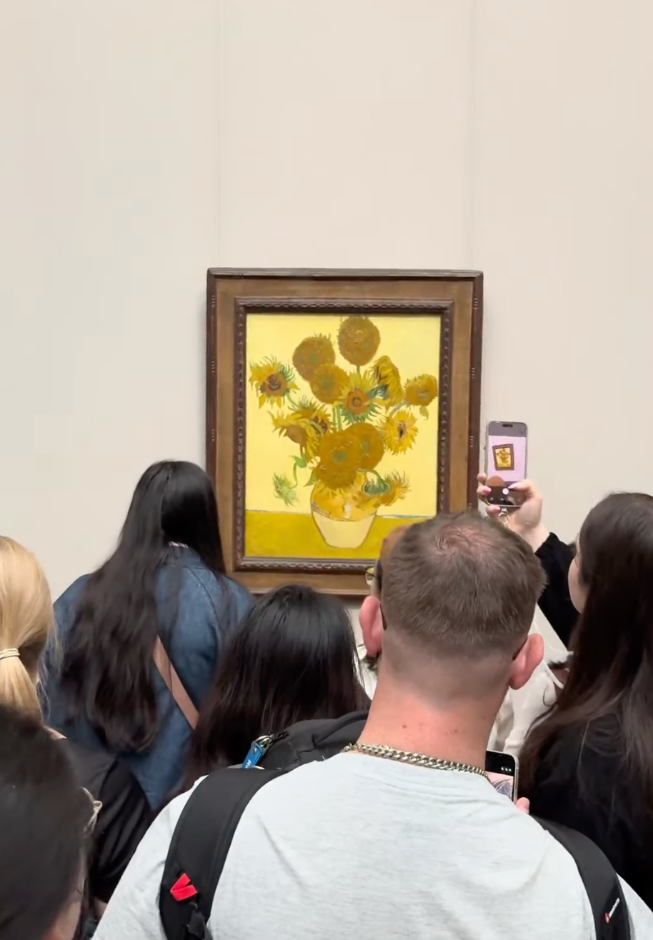 van Gogh sunflowers