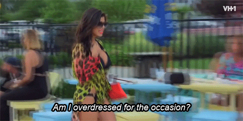 overdressed