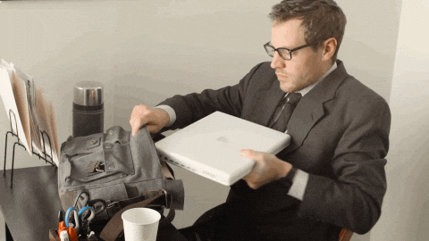 don't bring laptop
