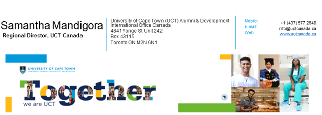Sam Mandigora - UCT Canada