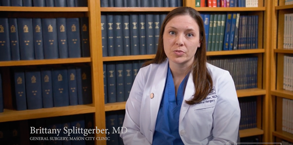 Dr. Brittany Splittgerber, General Surgeon at the Mason City Clinic