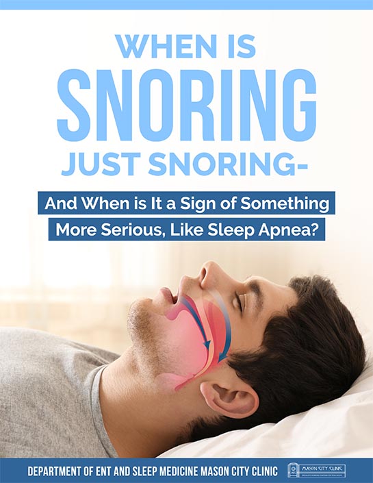 When Is Snoring Just Snoring?