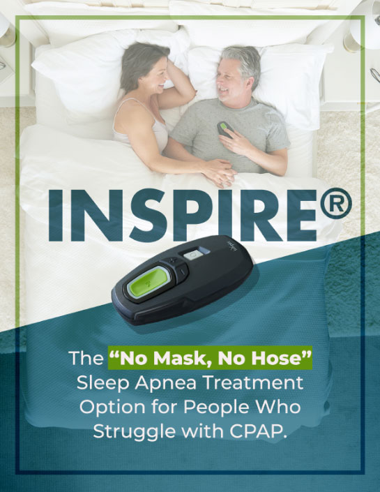 No Mask, No Hose Sleep Apnea Treatment Option