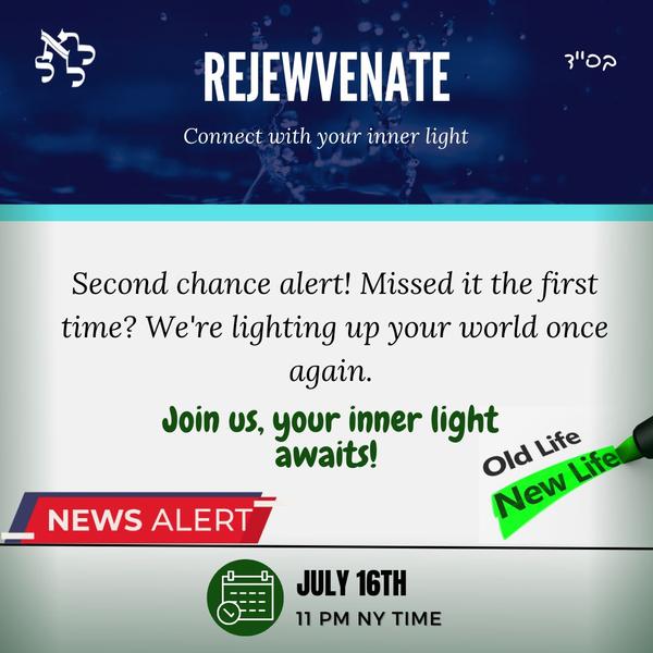 ReJEWvenate: Connect to your Inner Light