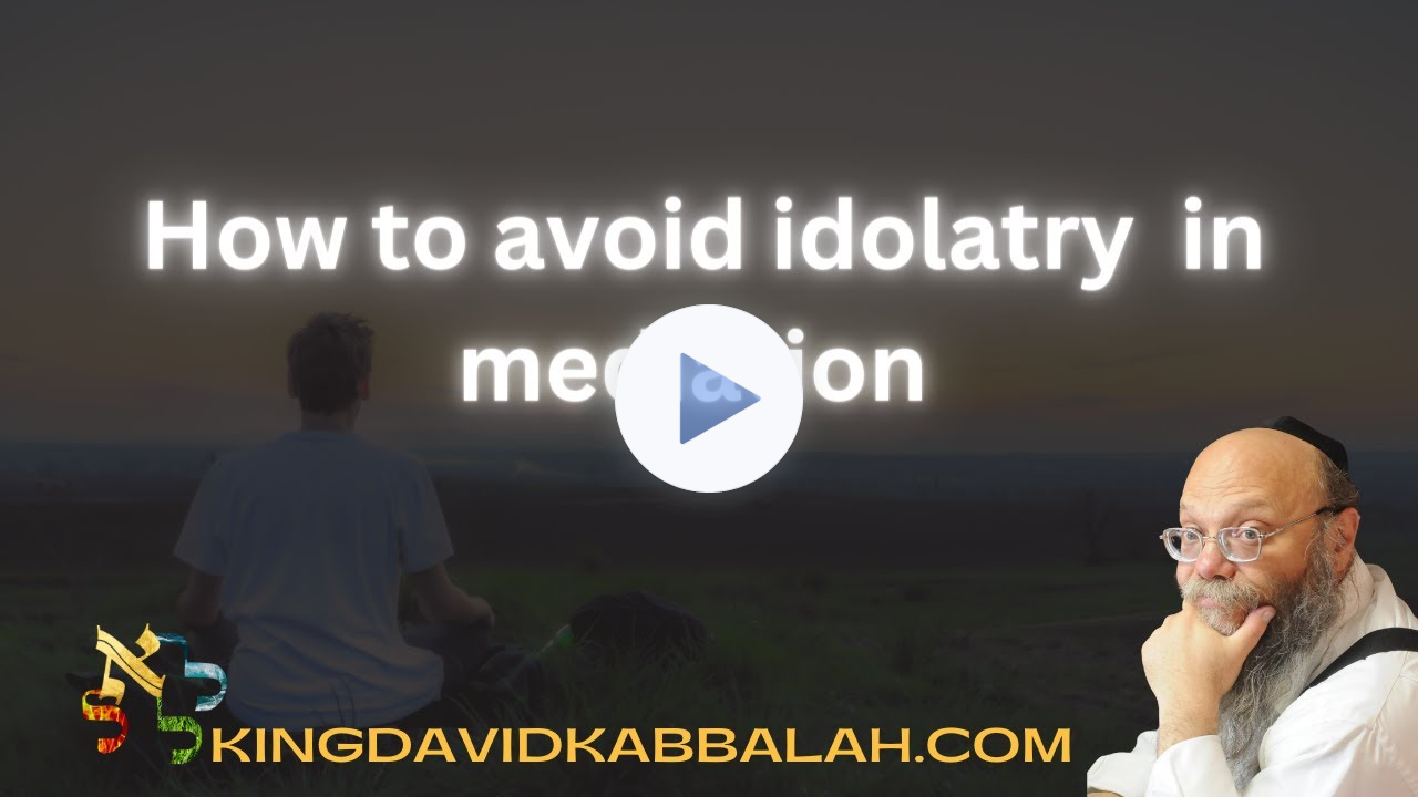 How to avoid idol worship and strengthen our connection to Hashem