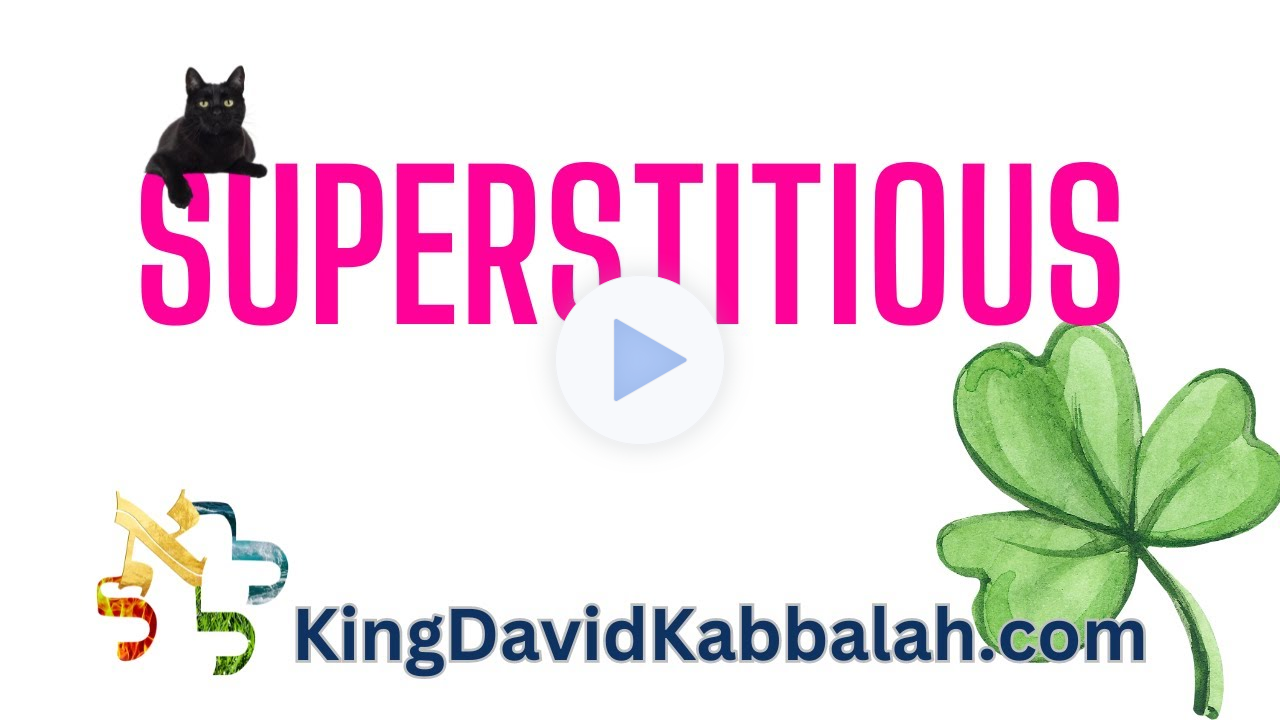 Torah view on superstition