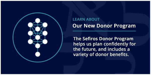 Sefiros Donor Program Image