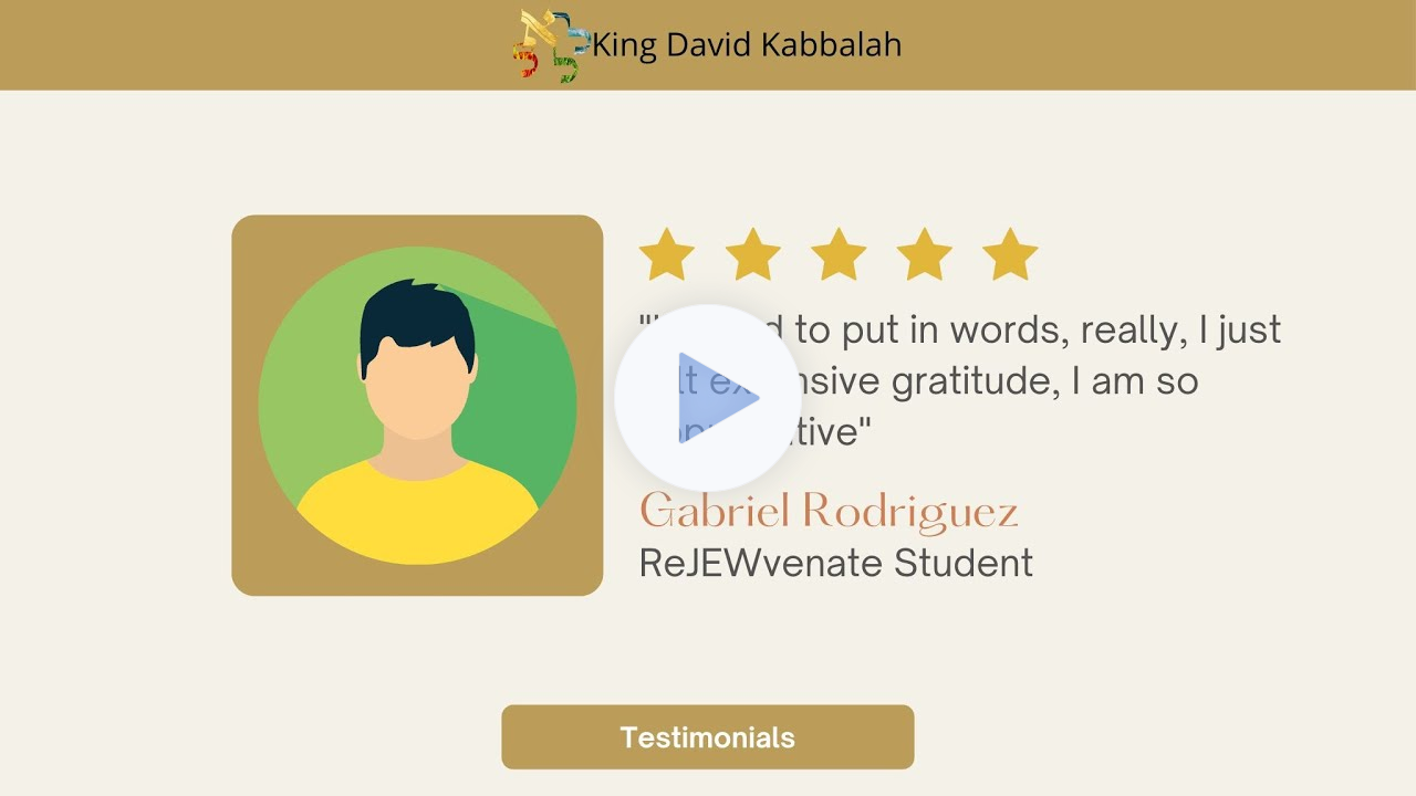ReJEWvenate Testimony - Gabriel Rodriguez