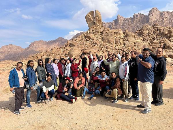 Sinai in Arabia December 2022 Tour Group