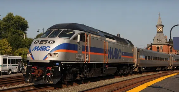 marc train on tracks
