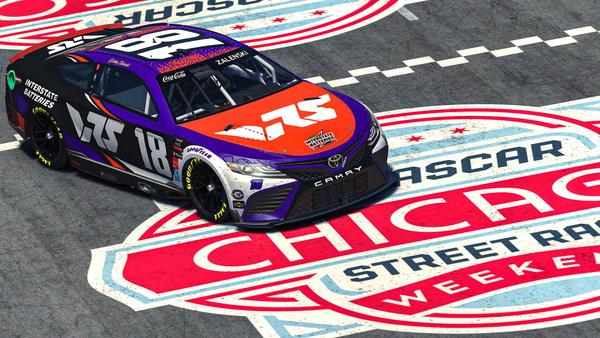 (Photo: iRacing via eNASCAR)