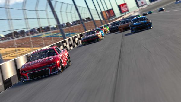 (Photo: iRacing via eNASCAR)
