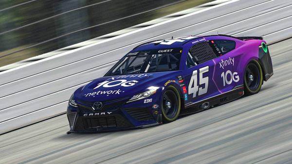 (Photo: iRacing via eNASCAR)