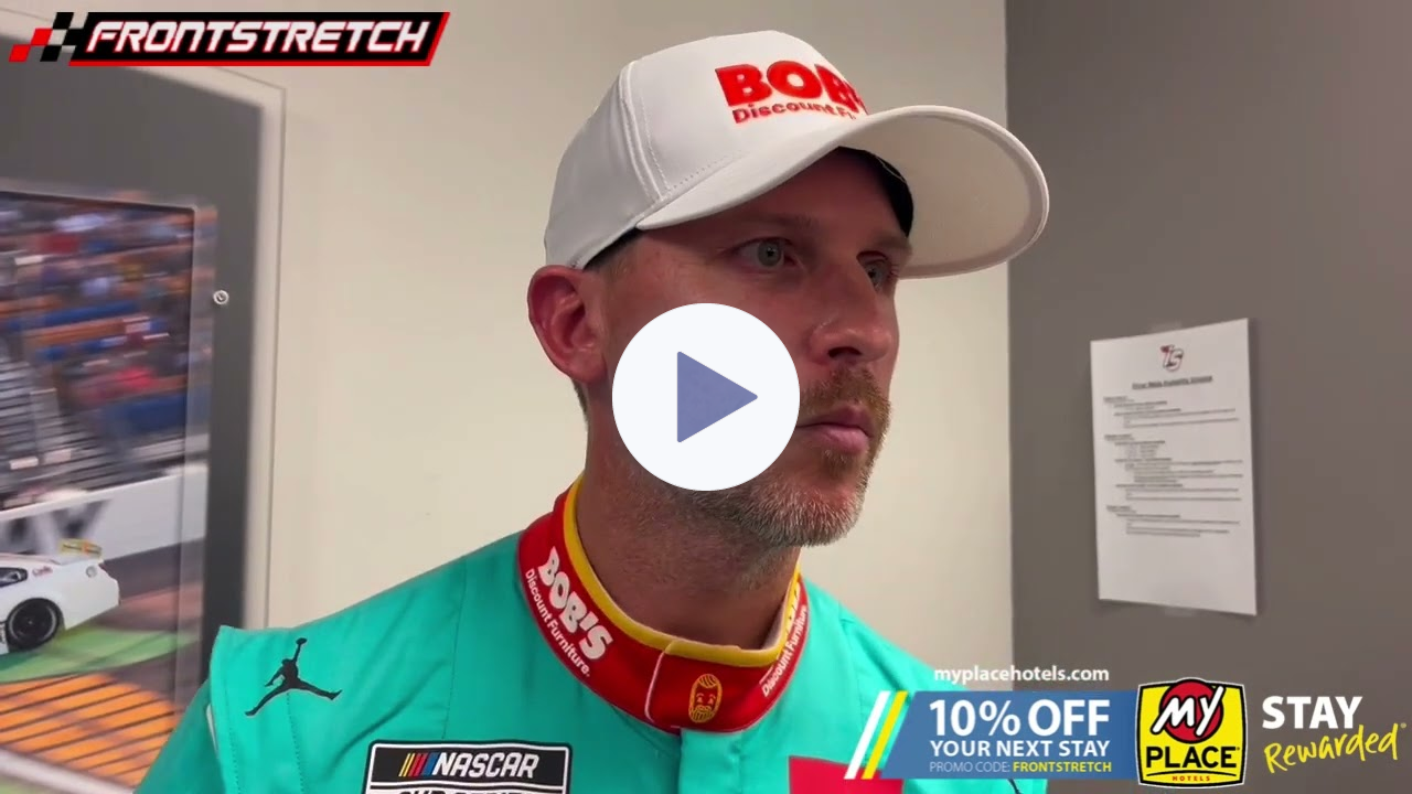 Denny Hamlin on Austin Hill Suspension: "I Think the Penalty is Definitely Enough"