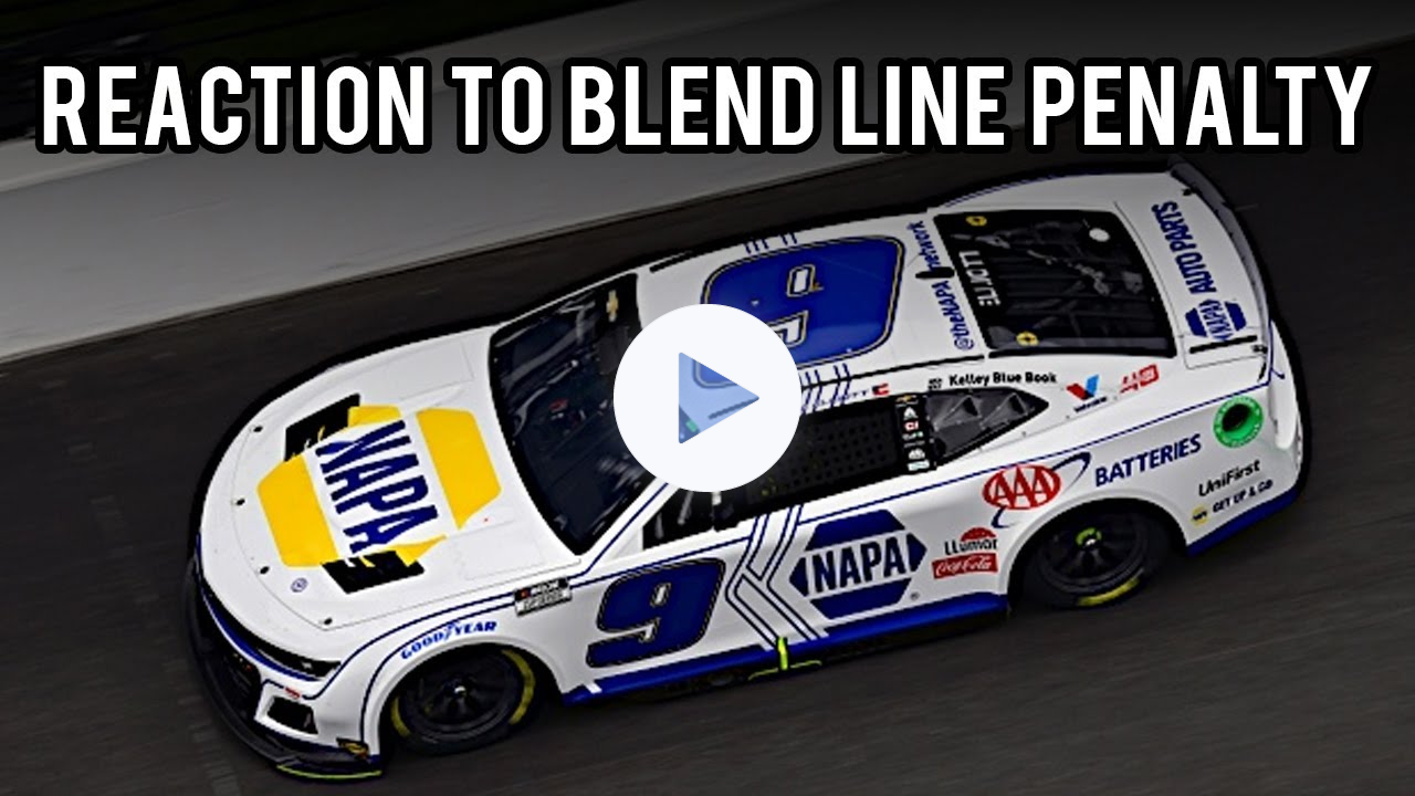 NASCAR Mailbox: Reaction to Chase Elliott's Blend Line Penalty