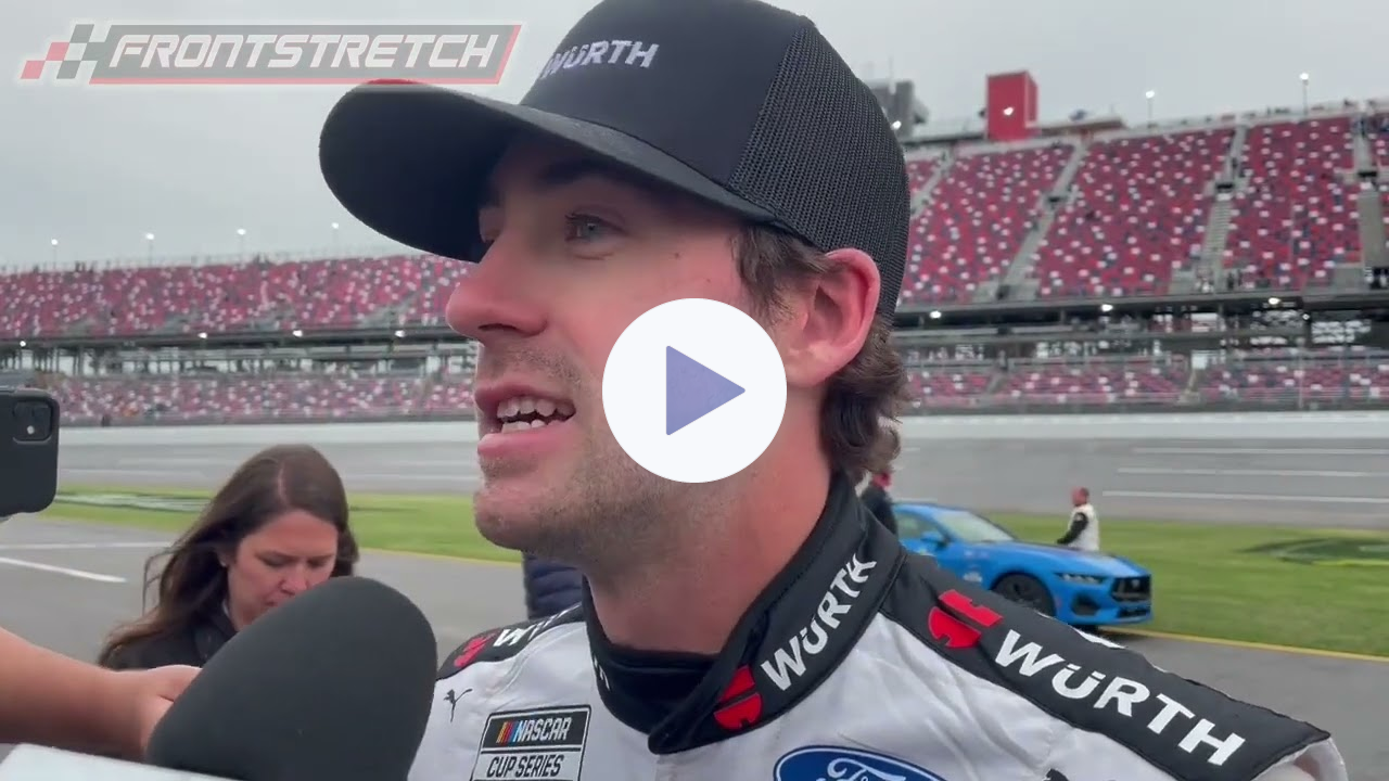 "Only Reason It Worked Was Because The Leaders Saved Gas" - Ryan Blaney On The Third Lane