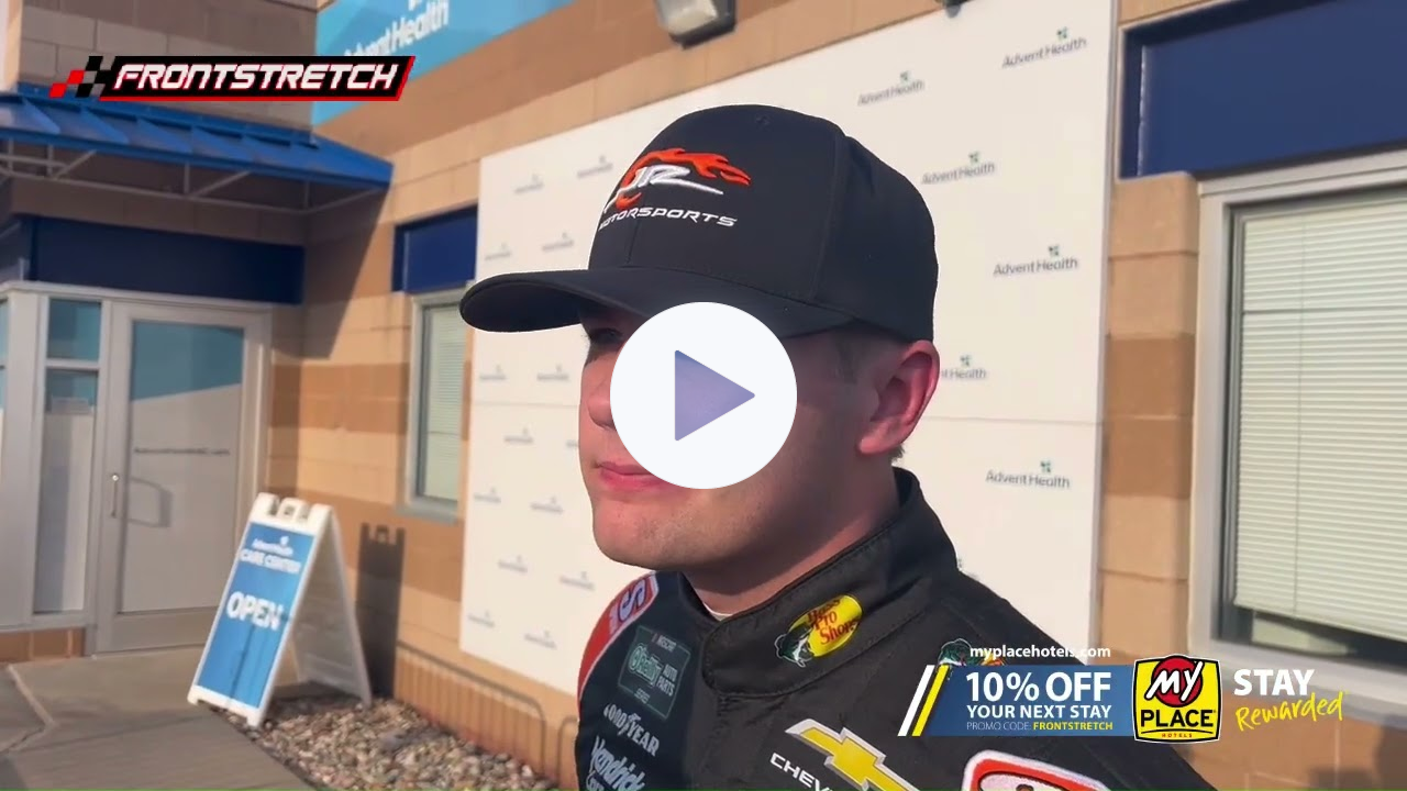 Carson Kvapil OK After Massive Flip: "Not Fun, I Hate to Do That"