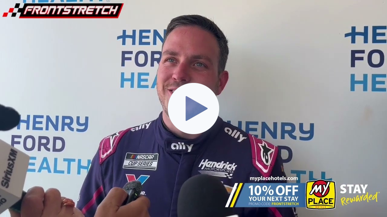 "I Would Like to Stop Hitting Sh*t" - Alex Bowman OK after Heavy Crash at Michigan