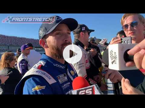 Ross Chastain Says He Was "Shaking" Expecting A Last Lap Crash
