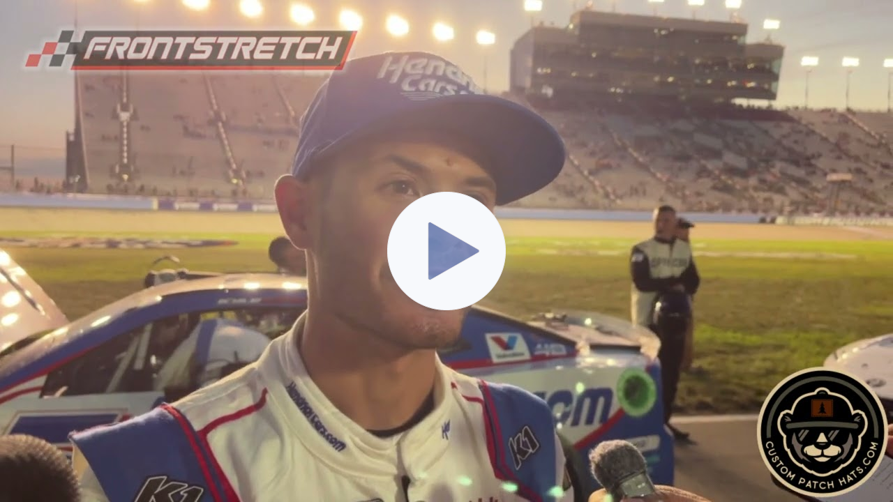 Kyle Larson Discusses Incidents With Denny Hamlin and Ross Chastain