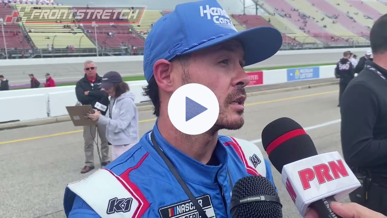 Kyle Larson Applauds His Team For Top 5 Run: "My Team Did A Good Job With Fuel Strategy"