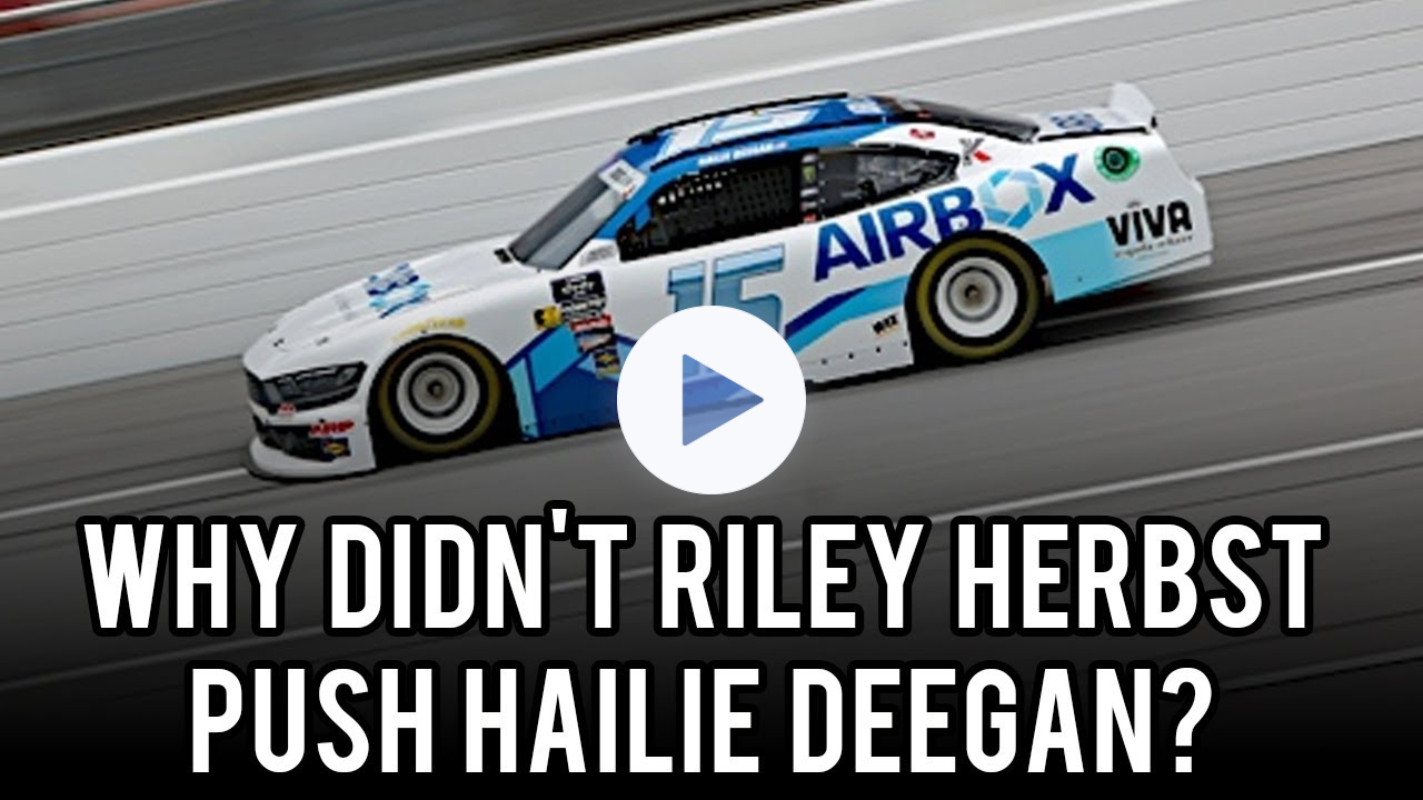 NASCAR Mailbox: Why Didn't Riley Herbst Push Hailie Deegan?