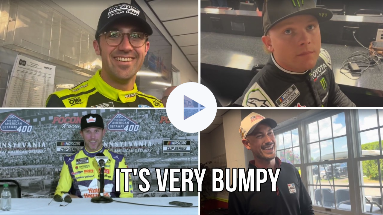 NASCAR Drivers React to San Diego Naval Base Course Simulations & Discuss Expectations