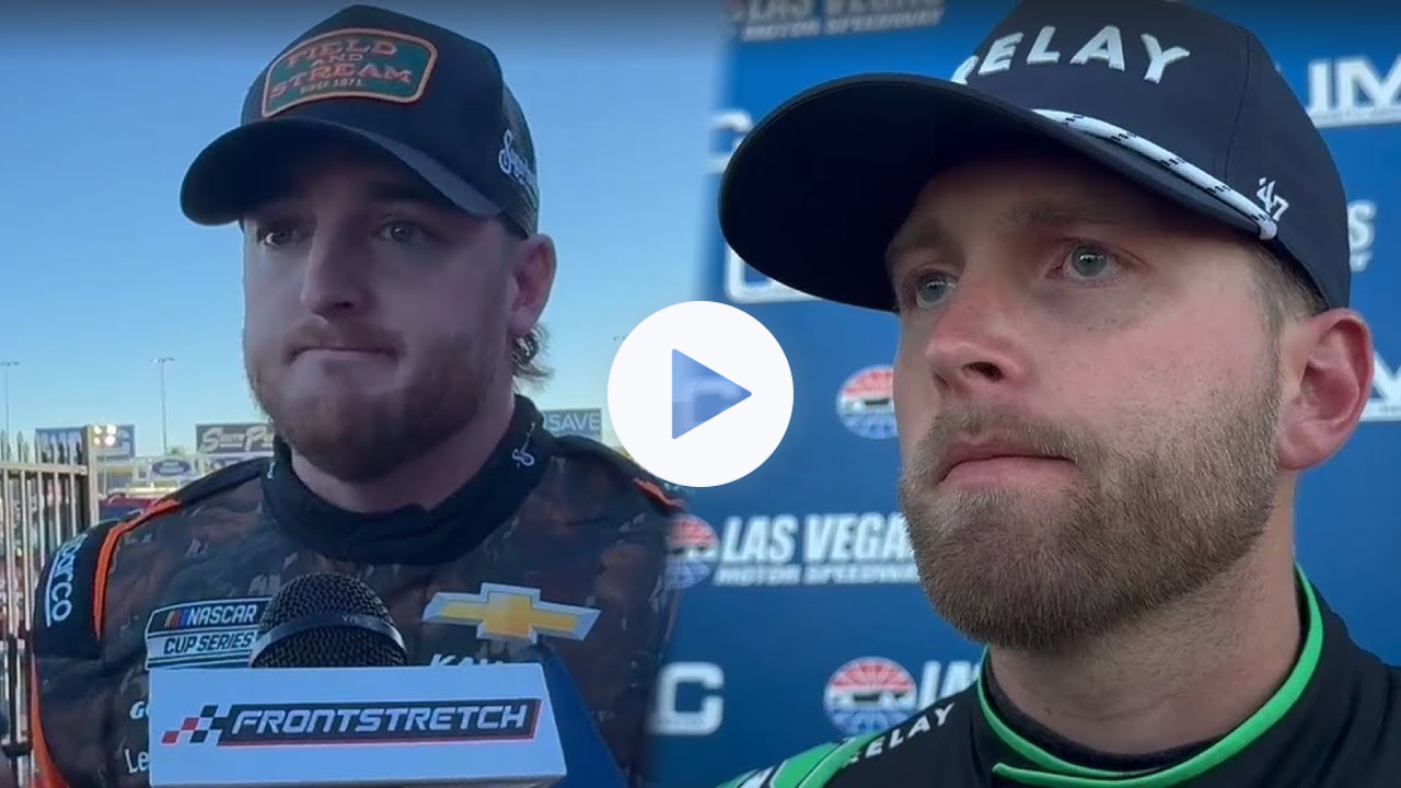 William Byron and Ty Dillon Share Differing Perspectives on Scary Crash at Las Vegas