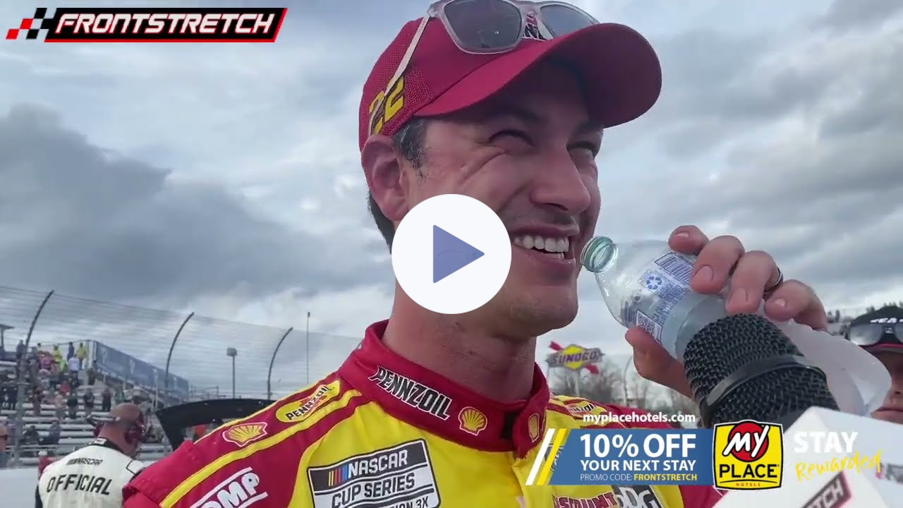"[Ross Chastain] Just Races Like a Jackass Every Week" - Joey Logano After Eventful Martinsville