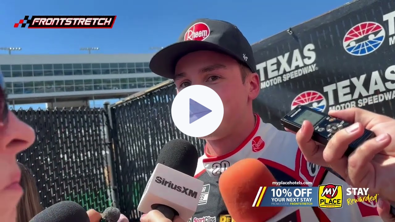 Christopher Bell Crashes From Lead at Texas: "I Was Worried About Points 8 Weeks Ago"