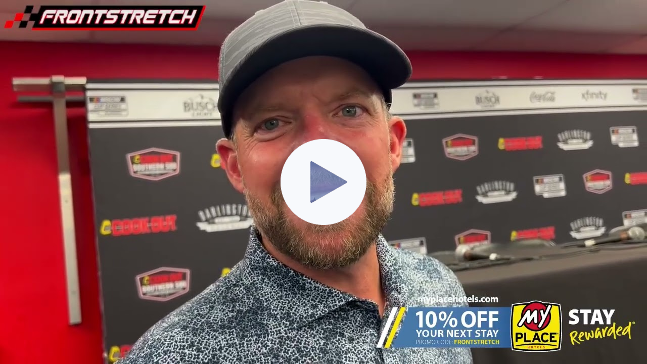 Regan Smith Reflects on Kyle Busch Kevin Harvick Feud on His Southern 500 Win