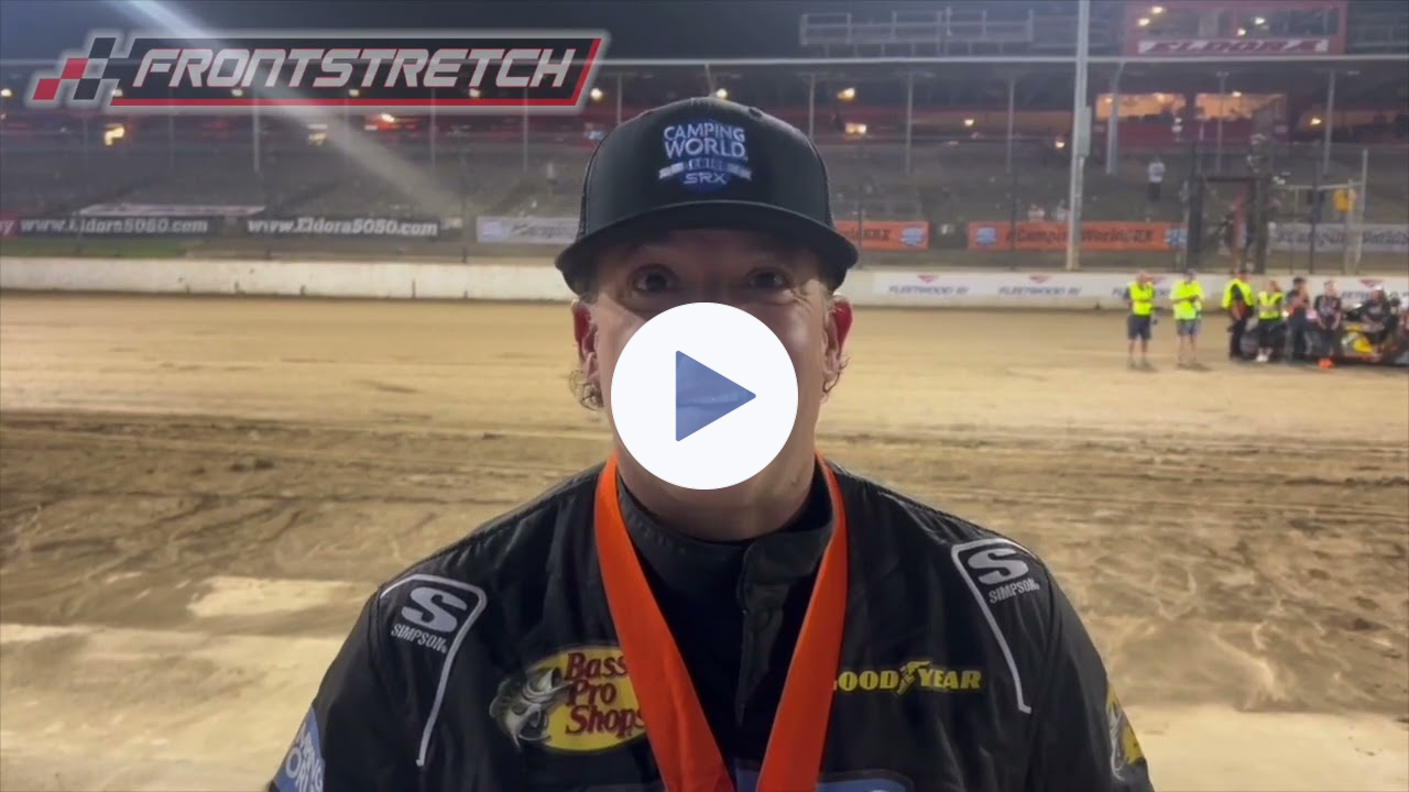 Tony Stewart Sweeps Heats and Wins Main Feature in SRX Race at Eldora