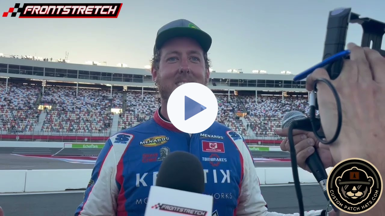 "Damn, I Got My Butt Kicked" - Cleetus McFarland on Finishing 9th at Charlotte, Hitting the Pace Car