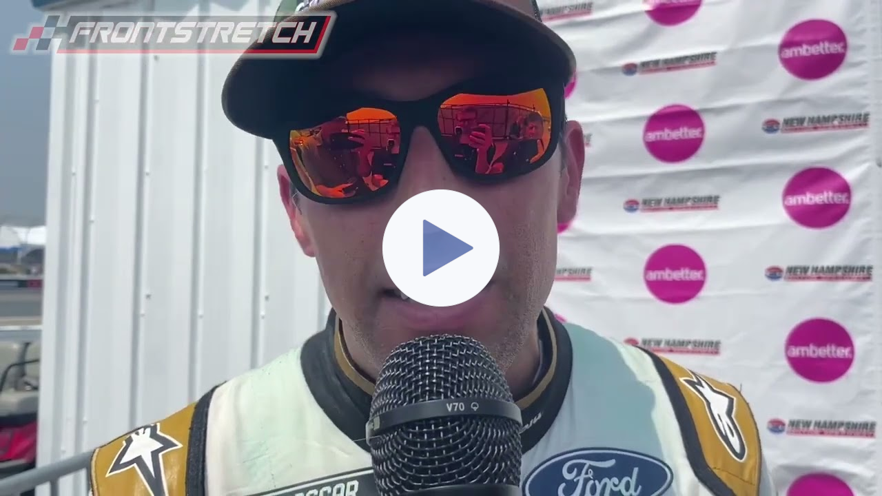 Aric Almirola Out After Tire Failure: "Just So Frustrating, So Disappointing"