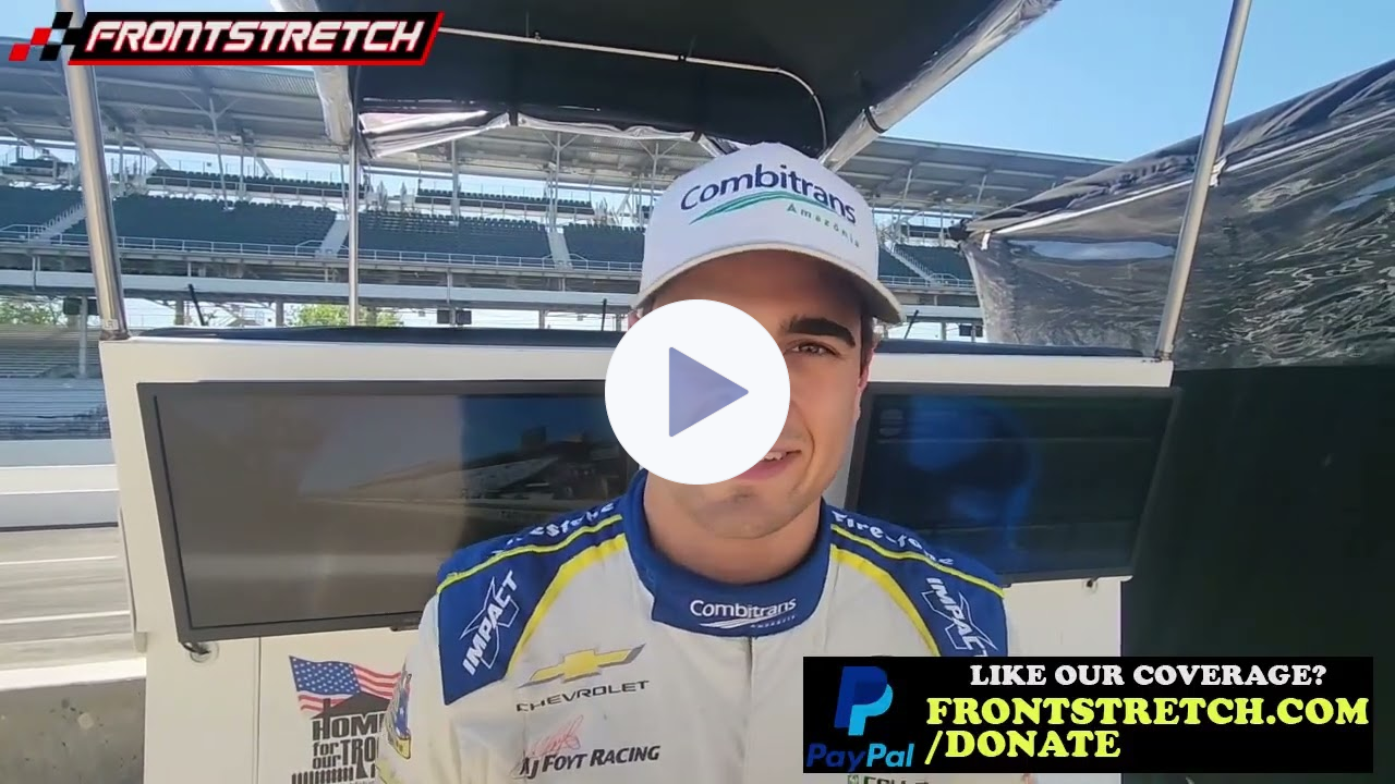Caio Colett Talks About Racing With Helio Castroneves