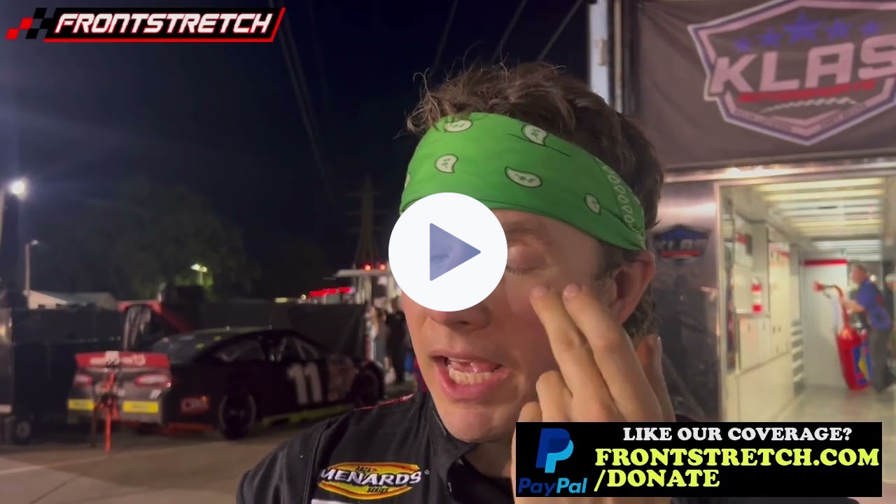Andy Jankowiak Says Toledo Crash May End Full-Time 2026 ARCA Championship Plans