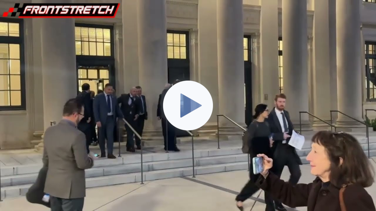 Denny Hamlin, Michael Jordan & NASCAR Executives Leave the Courtroom After Day 8 of Trial