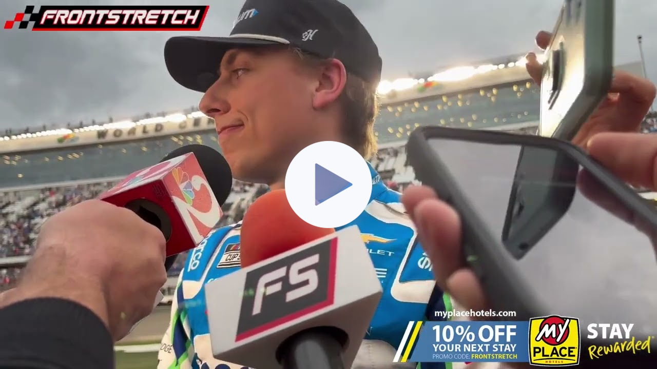 Carson Hocevar Gets Wrecked From Lead on Final Lap of Daytona 500: "The Top Had a Huge Run"