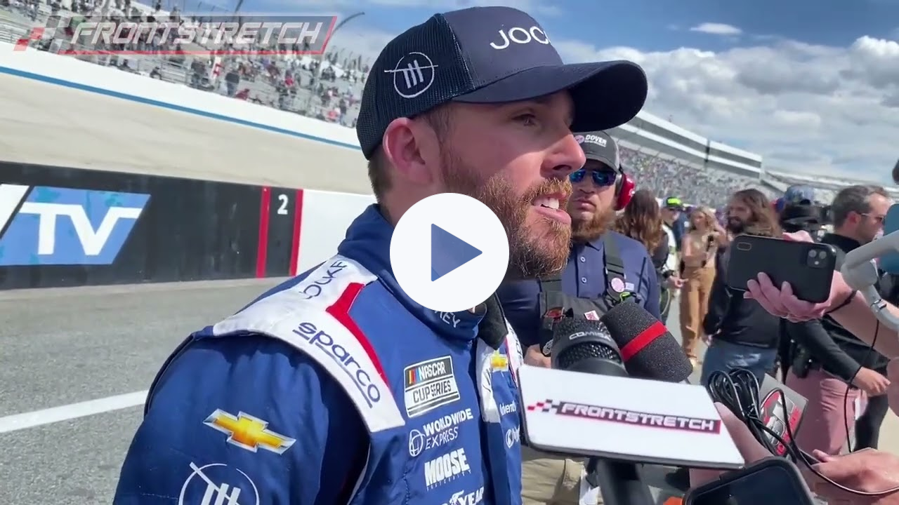 Ross Chastain On Kyle Larson Blocking Him At The End Of The Race: "No Comment"