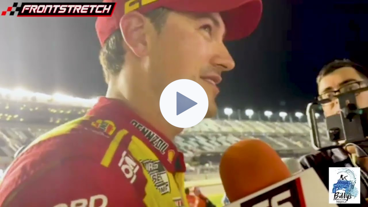 Joey Logano Says "I Really Can't Get Too Upset" After Late-Race Spin, Was Just Hard Racing