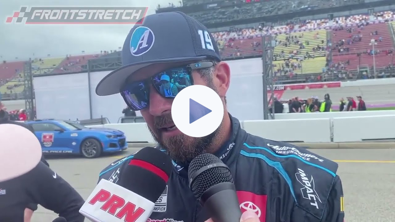 Martin Truex Jr. Comments On Dirty Air: "You Get To The Leader And You Can't Do Anything Anymore"