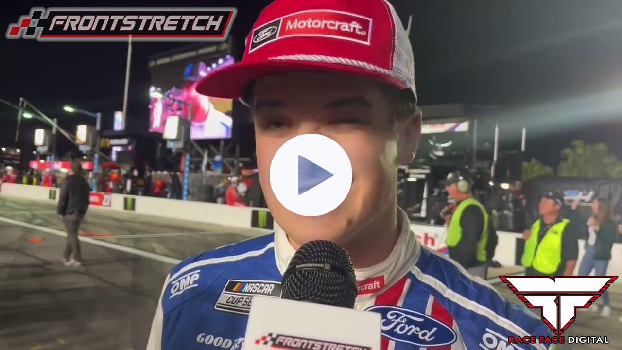 Harrison Burton OK With Austin Cindric Turn 3 Move: "When I'm Checked Up, He Had To Go His Own Way"