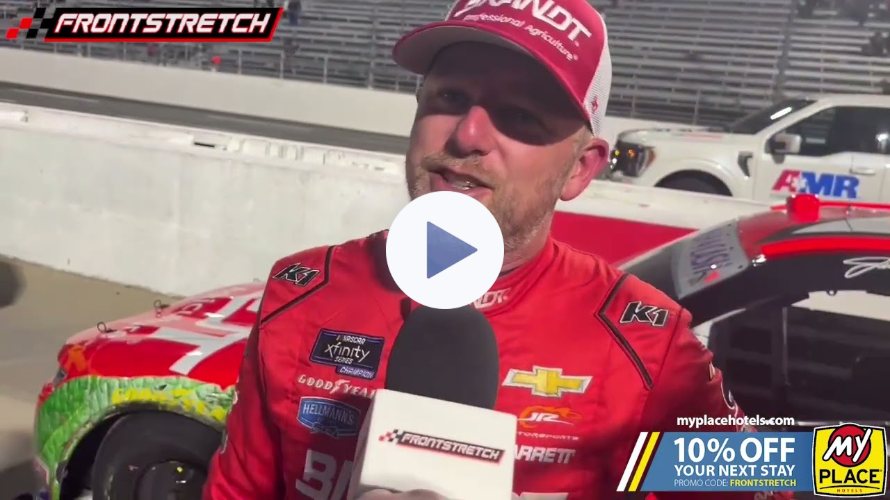 "This is Where We're at, The Racing is Not Acceptable"- Justin Allgaier After Chaotic End to Race