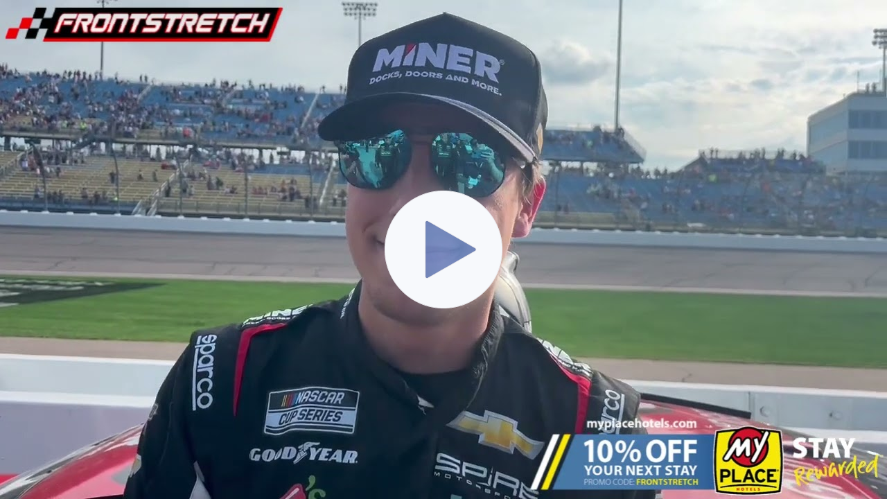 Carson Hocevar on Contact w/ Zane Smith at Iowa; Ryan Bergenty, Zane's Crew Chief, Confronts Hocevar
