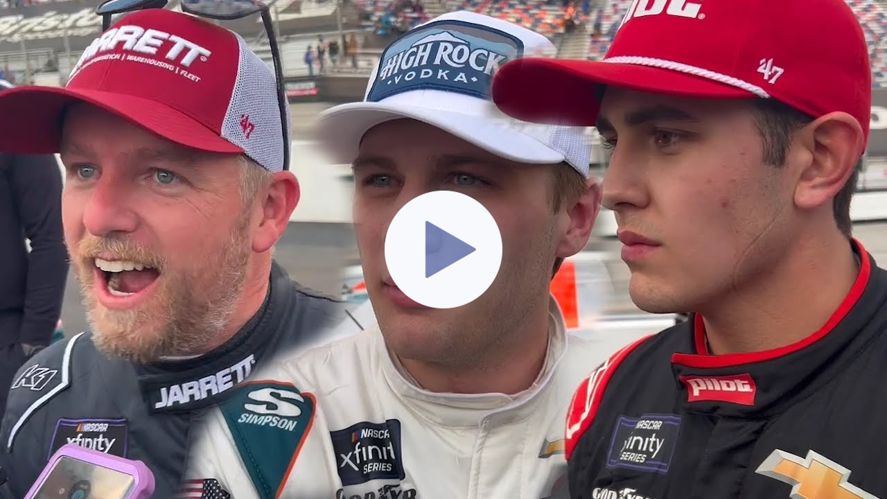 JR Motorsports Drivers Sammy Smith, Justin Allgaier and Carson Kvapil React To Their Race At Bristol