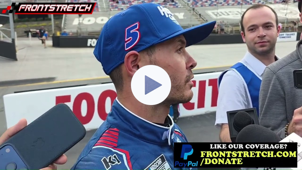 Kyle Larson: "[The Ryan Blaney] Pit Crew Was... Putting Him Behind & Having to Work"