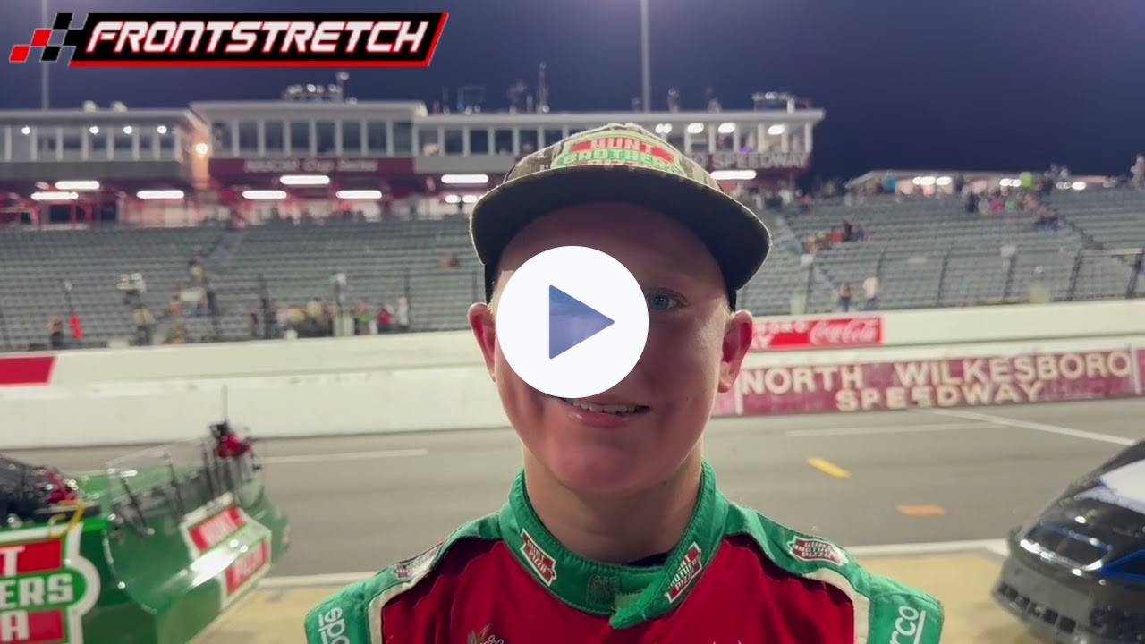Keelan Harvick Finishes 3rd in 1st Race at North Wilkesboro, Dawson Sutton on Runner-Up Finish