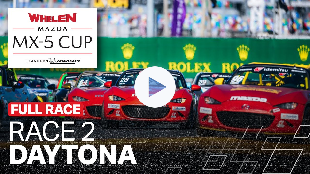 2025 IMSA Whelen Mazda MX-5 Cup at Daytona International Speedway | Race 2 | Daytona Beach, FL